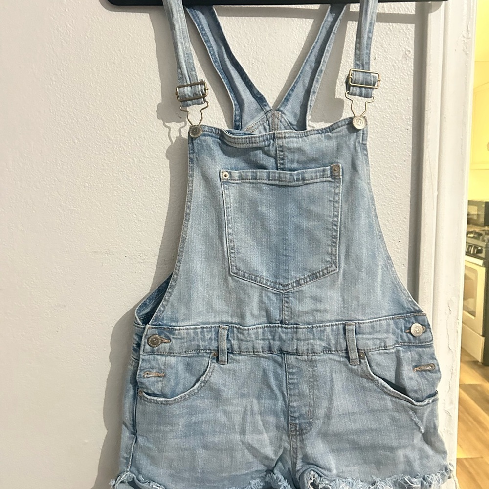 Highway Jeans Light Blue Denim Overalls